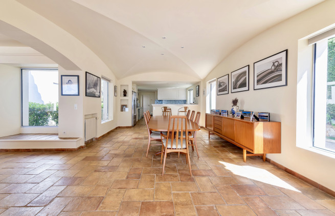 eetkamer gewelfd villa bovenste Provençaalse Sainte-Maxime