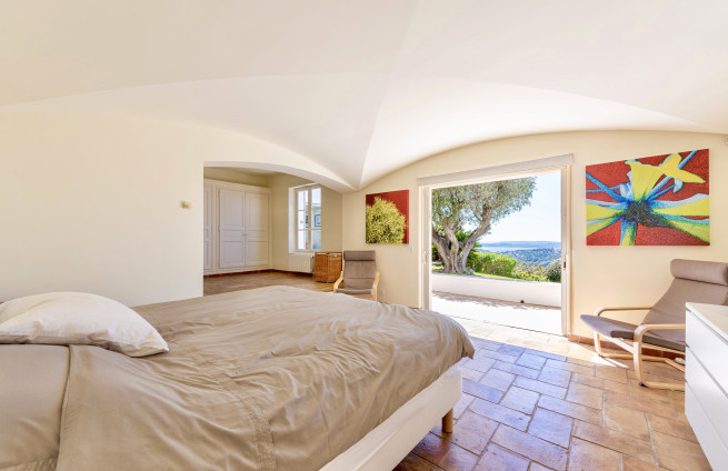 Sea view luxury room villa Sainte-Maxime