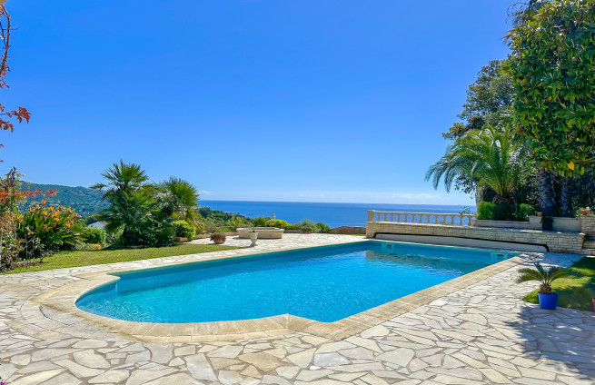 heated salt water pool - 12x5 - Sainte-Maxime villa