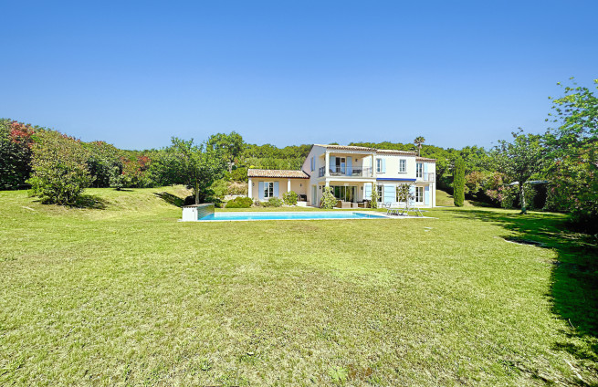 architect-designed house on a private estate
