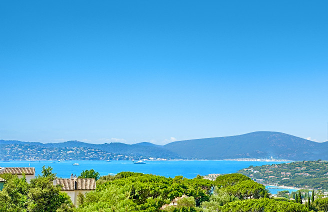Moderne villa met zeezicht in Sainte-Maxime