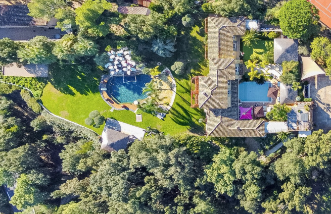 luxury property with heated pool and sea view in La Croix-Valmer