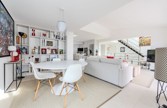 luxe eetkamer villa Sainte-Maxime