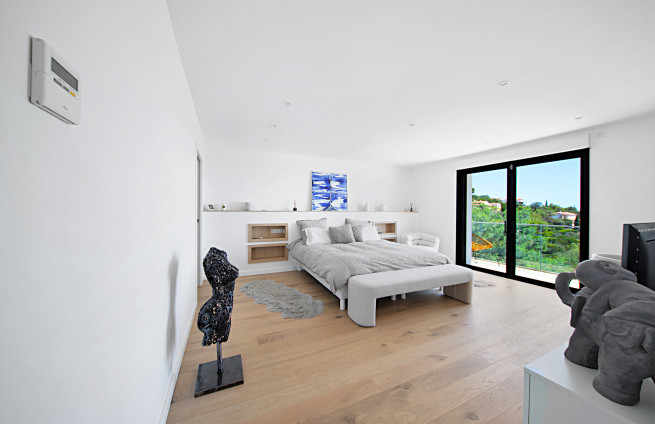 Suite parentale dressing villa Issambres