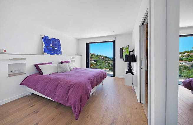 Kamer met zeezicht in Les Issambres