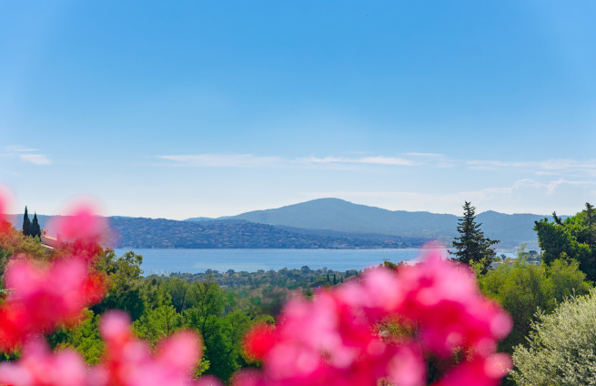 Sea view of the Gulf of Saint-Tropez