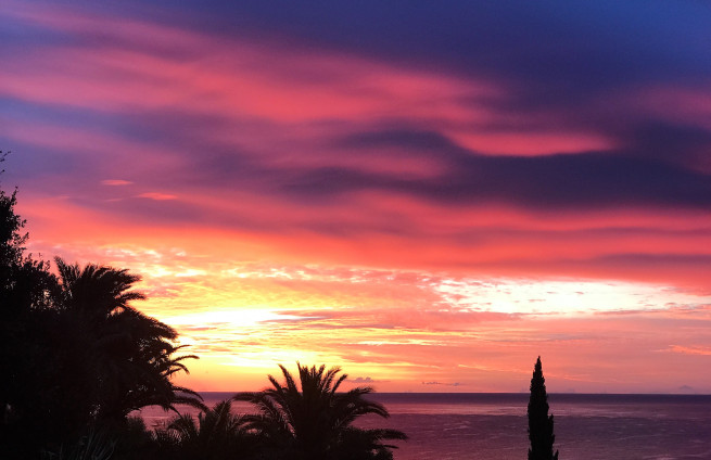 Sea view, sunrise, sunset, Sainte-Maxime