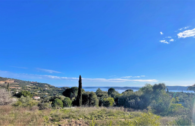 Land for sale - Panoramic sea view - Beauvallon-Bartole