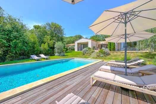 Villa moderne à vendre à pied du village de Grimaud