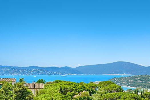 Villa vue mer à vendre au Sémaphore à Sainte-Maxime